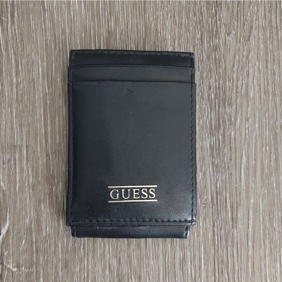 Guess Black Bifold Wallet - Picture 1 of 5